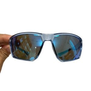 KastKing Osage Sunglasses Blue Mirror Lens Clear Gray Polarized KSGPLNOS